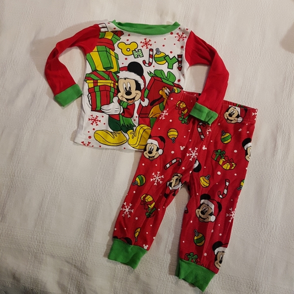 Mickey 12 months pj set